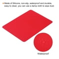 thumbnail image 4 of Unique Bargains 12'x9' Silicone Mat, Resin Casting Crafts Pad Non-Slip Nonstick Sheets Protector, Red, 4 of 6