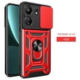 thumbnail image 3 of Funda a prueba de golpes con soporte de anillo magnético para Xiaomi Redmi 9A, 9C, 10, 10A, 10C, cubierta de cámara deslizante para Redmi 11A, 12, 12C, 13C, 3 of 5