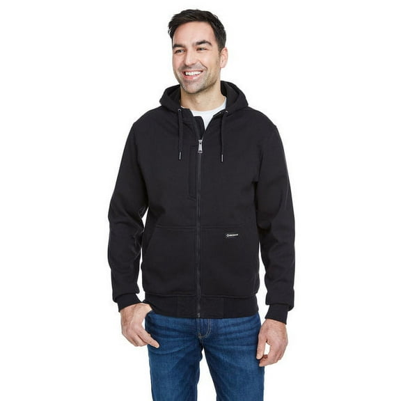 DRI DUCK - Bateman Bonded Power Fleece 2.0 Full-Zip Jacket - 7040 - Black - Size: L