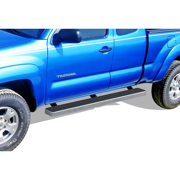 2005-2019 Toyota Tacoma Extended/Access Cab Hairline Finish 5 Inch Door to Door Side Bar Side Step Running Board