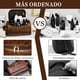 thumbnail image 4 of Neceser de Cuero Organizador de Viaje con Gancho para Colgar, Gran Capacidad e Impermeable Organizador de Maquillaje y Herramientas de Afeitado para Artículos de Baño y Cosméticos.(Negro), 4 of 7