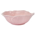 thumbnail image 6 of Beautiful by Drew Barrymore Embossed Flower Stoneware 31.5 fl oz Pasta Bowl Set, 4 Piece Pink, 6 of 8