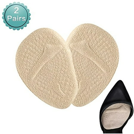 Foot Gloves Shoes - Yosoo Metatarsal Gel Pads Ball of Foot Cushions, Self-Sticking Forefoot Shoe Insoles, Relieve Foot Pain