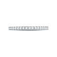 thumbnail image 2 of FB Jewels 14kt White Gold Womens Round Diamond Eternity Wedding Band 1/2 Cttw, 2 of 4