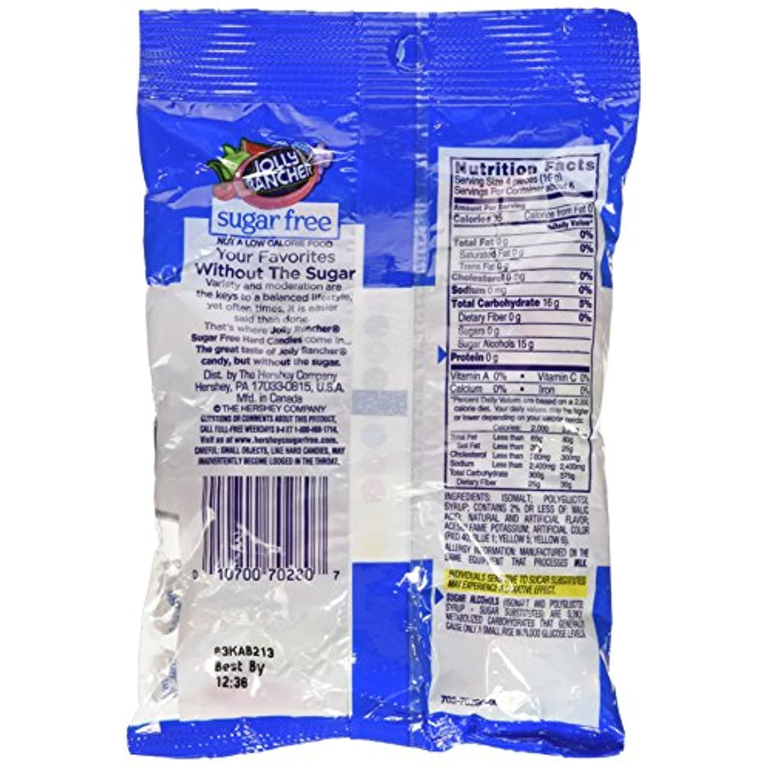 Buy Jolly Rancher Sugar Free Hard Candy Assortment Peg Bag 3 6 Oz 3 Buy Jolly Rancher Sugar Free Hard Candy Assortment Peg Bag 3 6 Oz 3