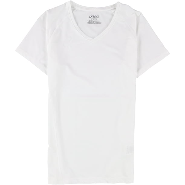 ASICS Womens Spin Serve Volleyball Basic T-Shirt white L