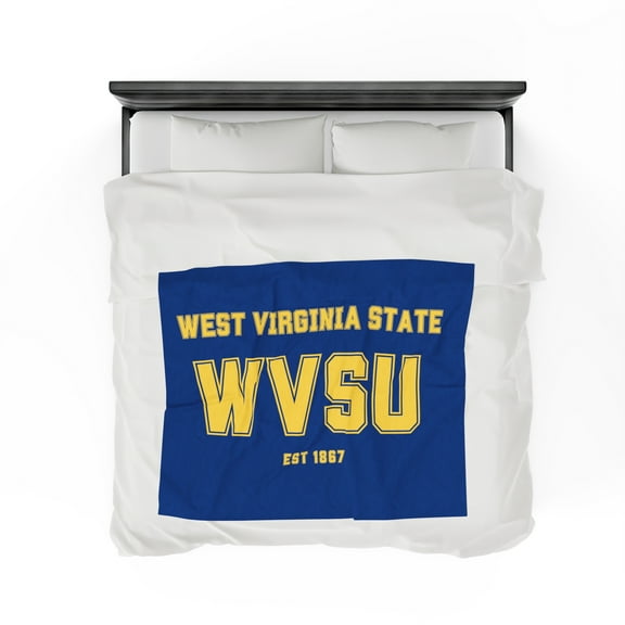 West Virginia State University - Plush Blanket - 107 HBCU