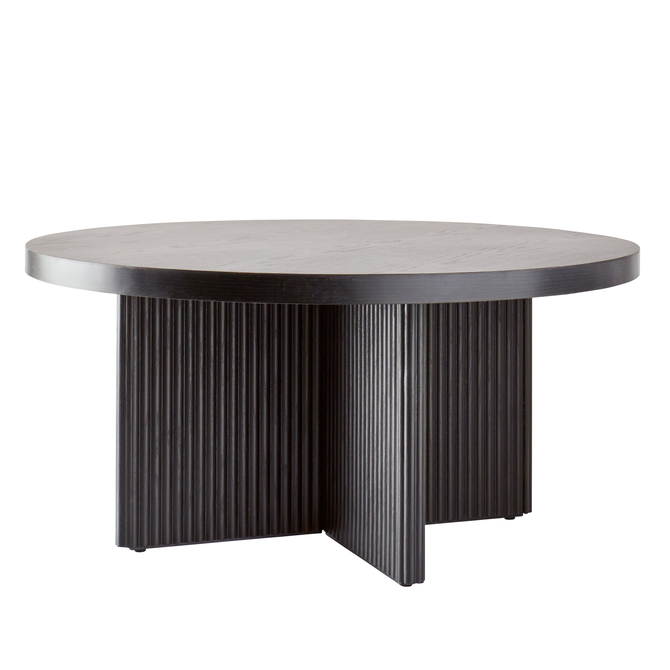 Better Homes & Gardens Lillian Fluted Black Coffee Table