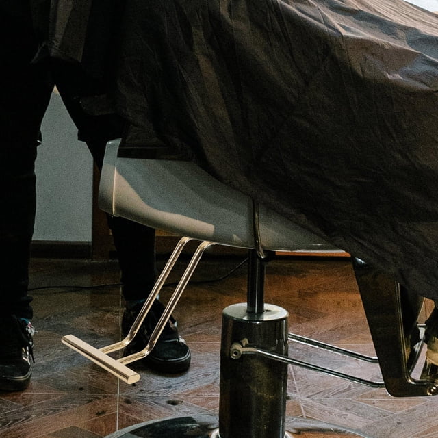RENACLIPY Repose-Pieds de Chaise de Salon Robuste Doré en Acier Inoxydable de Remplacement pour Chaises de Barbier