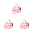 thumbnail image 1 of Soidarity Bolsa de maquillaje impermeable y transparente para viajar Mano de obra meticulosa y hermosa Bolsas de maquillaje transparentes rosa Type1 NO1, 1 of 6