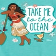 thumbnail image 3 of Disney Moana - Take Me To The Ocean - Toddler & Youth Girls Short Sleeve Graphic T-Shirt, 3 of 5