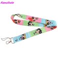 thumbnail image 1 of Ransitute R1998 Cartoon Girl Personality Card Holder ID Holder Bus Card Holder Staff Card Lanyard For Keys Phone DIY Hang Rope 3, 1 of 5
