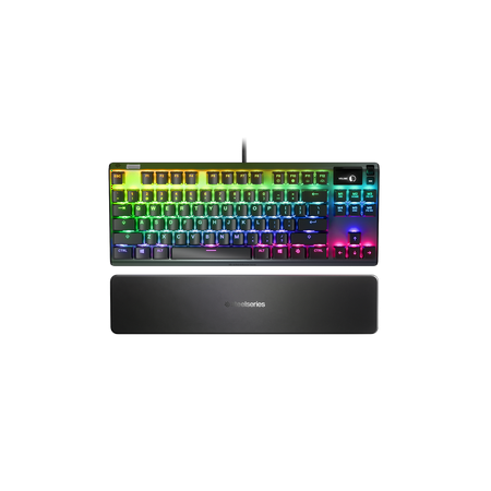 SteelSeries Apex 7 TKL Compact Gaming Keyboard Brown Switch + Rival 600 Mouse