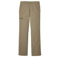 thumbnail image 7 of Eddie Bauer Men’s Fleece Lined Pants – Water Resistant, Lightweight Stretch Fabric, Zipper Pockets (Tan, 32Wx32L), 7 of 7