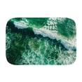 thumbnail image 3 of Beach waves 1003 Non-Slip Memory Foam Bath Rug: Absorbent, Quick-Dry, Machine Washable, Soft & Comfortable - L, 3 of 7