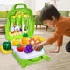 thumbnail image 4 of Juego de simulación portátil, herramientas Montessori, maleta, plástico, desarrollo sensorial, juego de roles, juguetes educativos para niñas, niños, Vegetales y Frutas Sunnimix Juegos de simulación de juguetes, 4 of 8