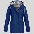 thumbnail image 2 of Women Solid Color Coat Long Sleeve Cardigan Warm Winter Overcoat Fluffy Jacket Button Down Overcoat Windproof Outer Coat, 2 of 5