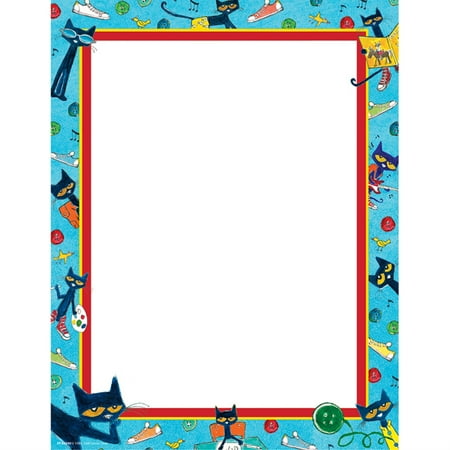 Edupress Pete the Cat Computer Paper, 50 Sheets | Bundle of 5