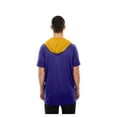 thumbnail image 5 of Men's New Era  Purple Minnesota Vikings Combine Authentic Hooded Raglan Short-Sleeve T-Shirt, 5 of 5