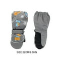 thumbnail image 4 of Ounissouiy 6 pares de manoplas impermeables para niños, dibujos animados cálidos, equipo deportivo de conejito, suministros de esquí, patrones, Suministros térmicos gris S, 4 of 6