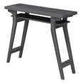 thumbnail image 2 of Convenience Concepts Console Newport Lynda en Bois Gris, 2 of 4