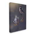 thumbnail image 3 of Stupell Industries Bird Perched Floral Seed Pods Animals & Insects Painting Gallery Wrapped Canvas Print Wall Art, 3 of 5