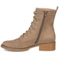 thumbnail image 2 of Brinley Co. Womens Lace-Up Combat Boot, 2 of 6