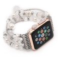 thumbnail image 2 of Correa compatible con Apple Watch, repuesto de pulsera de ágata hecha a mano, 2 of 4