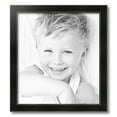thumbnail image 2 of ArtToFrames 18" x 20" Honors Black with Silver Picture Frame, 18x20 inch Black Wood Poster Frame (WOM-5157),  Pack, 2 of 7