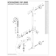 thumbnail image 3 of Kingston Brass KCK3421W1 Made to Match Shower System with Slide/Grab Bar and Hand Shower, Polished Chrome, 3 of 4