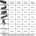 thumbnail image 6 of Ceiling Curtain Track Set - 3ft-16.4ft / 5 Meter - Ceiling Track for Curtains-Room Divider - Curtain Track Ceiling Mount For Living Room Bedroom Drop Ceiling Shower-Ceiling Track System  Black, 6 of 12