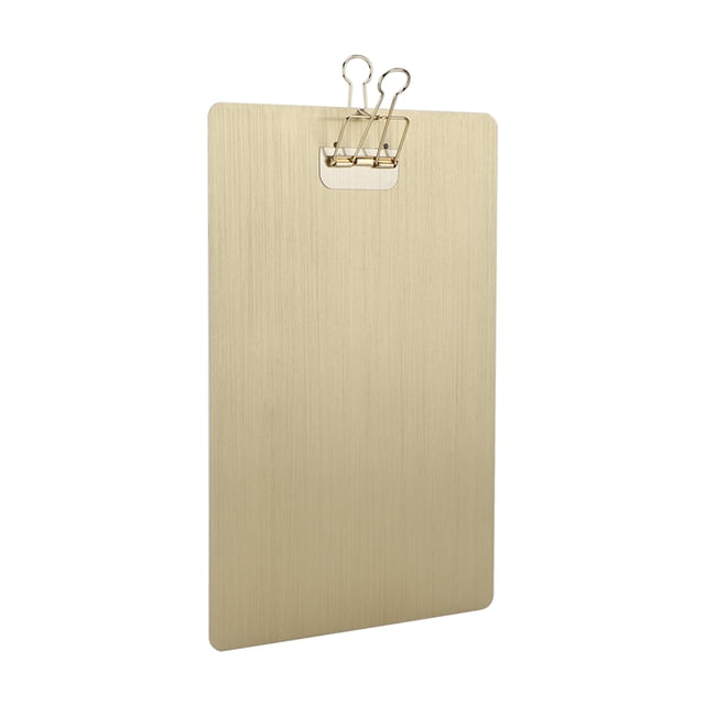 Clipboard, Nursing Clipboard Wearproof Scratch Resistant For Painting For Writing Black,Gold,Rose Gold