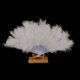 thumbnail image 5 of s Mujeres De Apoyos De Ventidor Despedi De Soltera Plegable Mano Bnca Sunnimix Pluma Fan, 5 of 7