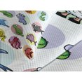 thumbnail image 4 of Ambesonne Zoo Quilted Bedspread Set 3 Pcs, Funny Cartoon Animals Set, King Size, Multicolor, 4 of 5