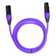 thumbnail image 2 of Cable de Micrófono Balanceado XLR a XLR CUTICAT Púrpura 3m Cable XLR de 3 pines, 2 of 8