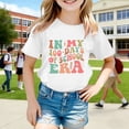 thumbnail image 2 of BOOMNY Toddler Baby Girls Tshirts Short Sleeve T Shirts for Girls Letter Graphic Y2K Breathable Loose Fit Cozy Childrens Athletic Tees, 2 of 4