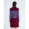thumbnail image 3 of Free Assembly Women's and Women's Plus Polo Sweater Dress with Long Sleeves, Sizes XS-4X, 3 of 5