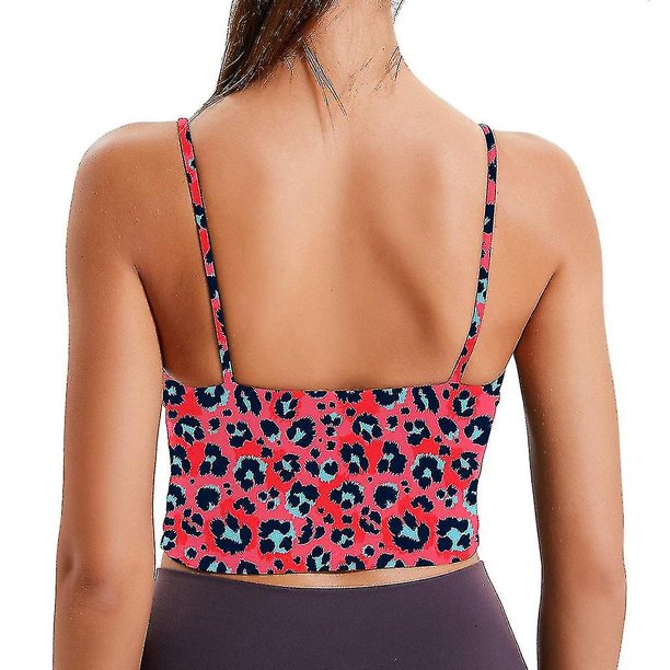 Moda mujer sin mangas Casual chaleco señoras pecho almohadilla movimiento corto camisetas sin mangas