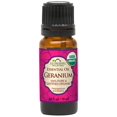 thumbnail image 1 of Aceite esencial de geranio orgánico estadounidense 100% puro, 10 ml, 1 of 6