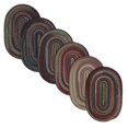 thumbnail image 2 of Colonial Mills Aurora Reversible Braided Accent Rug Baltic Blue 3' x 5' Oval 3' x 5' Burgundy, 2 of 5