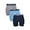 Blue, variant on Messi Men's Stretch Boxer Brief Underwear 3-Pack, Sizes S-XL