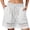 🔥 White_New, variant on Gifts Dianli Boho Shorts Women's Stretch High Waisted Drawstring Lace Trim Wide Leg Casual Beach Shorts Swim Cover Up Elastic Waist Bohemian Loose Shorts