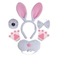 thumbnail image 3 of Conjunto de disfraz de conejo de Pascua, accesorios para sombreros de Cosplay para espectáculos de escenario, Halloween, 3 of 8