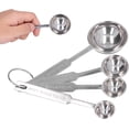 thumbnail image 2 of Stainless Steel Measuring Spoon Houehold Coffee Milk Spoon Kitchen Tools for Home, Coffee,kitchen. (Covered 4 times), 2 of 5
