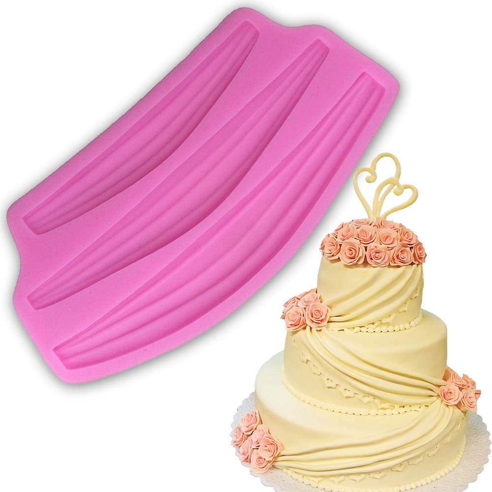 Doll Hair Mold for Cake Decorate Silicone Fondant Mold Cookie Mold 
