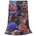 thumbnail image 2 of Manta de Baby Yoda. Manta de tela de superficie vertical súper suave de varios tamaños, acogedora y cálida, adecuada para cama, sofá, campamento, viajes, todas las estaciones, liviana y compacta de, 2 of 8