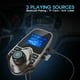 thumbnail image 5 of Transmisor FM Bluetooth para coche Nulaxy KM18 marrón con 1,44 pulgadas, 5 of 7