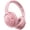 Pink, variant on Bluetooth Headphones Over Ear, 65H Playtime and 6 EQ Music Modes Wireless Headphones with Microphone (White)
