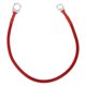 thumbnail image 1 of Unique Bargains 1 Pc Cable Inversor de Batería 10 AWG Gauge 1FT 3/8" Lug 5/16" Lug Cable de Batería Universal para Automóvil Vehículo Barco RV Solar Cobre Estañado Rojo, 1 of 7