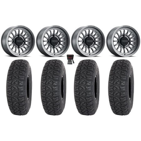 Method 411 15 Wheels Ti (4+3) 32 Chicane LT Tires Polaris RZR XP 1000 / PRO XP / Ranger XP 900/1000